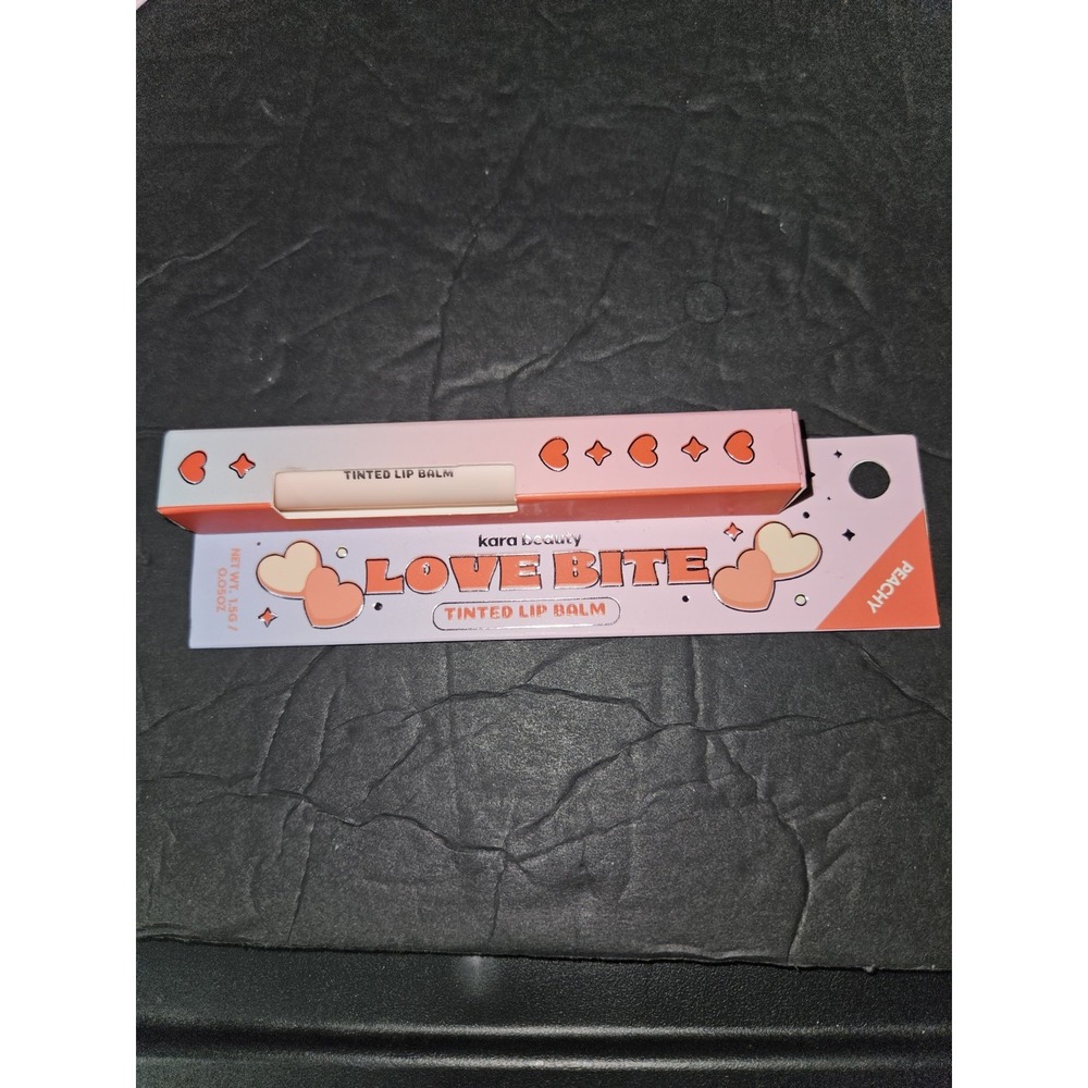 Kara‎ Beauty Love Bites Tinted Lip Balm Peachy  New